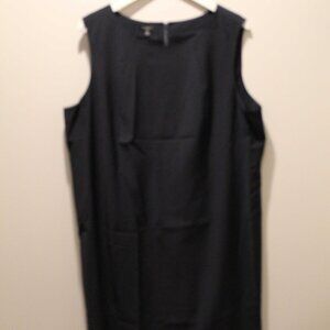 Talbots Navy Luxe Suit Sheath - Sz 18W